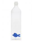 Balvi - Flaske Atlantis, Bl&aring; Fisk 1,2L, Borosilikatglas - Veepudelid - 1.2 L