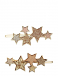Mimi & Lula - 2 Snap Grips - Starry Shimmer - Juukseklambrid - ONE SIZE