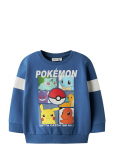 Name It - Nmmjussy Pokemon Nreg Sweat Bru Noos Sky - Dressipluusid - 122-128