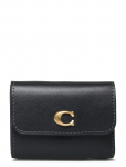 Coach - Refined Calf Leather Essential Card Holder Wallet - Rahakotid - ONE SIZE