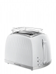Russell Hobbs - Honeycomb 2S Toaster White - R&ouml;sterid - 2 S