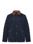 Lauren Women - Twill-Trim Diamond-Quilted Barn Jacket - Polsterdatud jakid - 54-56