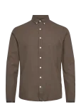 Lindbergh - Linen/Cotton Shirt L/S - Linased s&auml;rgid - L