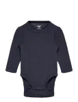 Hummel - Hmlmini Wool Solid Body L/S - Pikkade varrukatega - 80