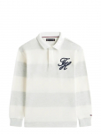 Tommy Hilfiger - Th Script Graphic Rugby Polo Ls - Pikkade varrukatega polos&auml;rgid - 152