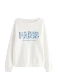 Lindex - Sweatshirt With Brushed Inside - Dressipluusid - 128