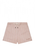 Knowledge Cotton Apparel - Mid-Thigh Seersucker Swimshorts - L&uuml;hikesed p&uuml;ksid - XXL