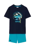 Boboli - Set Knit For Boy -Bci - Komplektid l&uuml;hikeste varrukatega T-s&auml;rgiga - 98