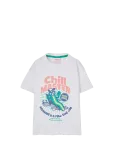 Boboli - Knit T-Shirt For Boy -Bci - L&uuml;hikeste varrukatega - 116