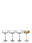 Lyngby Glas - Champagne Coupe Zero 4 Pcs - &Scaron;ampanjaklaasid - 26 CL