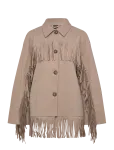 Gina Tricot - Fringe Jacket - Kerged mantlid - S