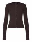 Weekday - Slim Ribbed Long-Sleeved Buttoned Cardigan - Kardiganid - XL