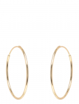 SN&Ouml; Of Sweden - Liddy Thin Big Ring Ear Plain G-Onesize - R&otilde;ngad - ONE SIZE