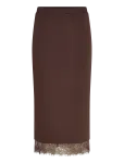 Vila - Viewie Hw Lace Midi Skirt - P&otilde;lveni ja midiseelikud - S