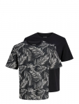 Jack & Jones - Jjejeff Tee Ss 2Pk Mp - L&uuml;hikeste varrukatega - XL