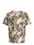 Jack & Jones - Jjjeff Aop Tee Ss Crew Neck - L&uuml;hikeste varrukatega - M