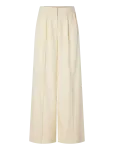 Pieces - Pcmajse Mw Wide Pants Wvn D2D Pp - Lai jalg - S