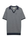 Superdry - Johnny Collar Knitted Polo - L&uuml;hikeste varrukatega kootud polos&auml;rgid - XL