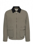 Calvin Klein Jeans - Ls Matty Canvas Contrast Collar - Kerged jakid - XS