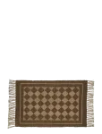 Noble House - Door Mat Check Brown 60X90 - Uksematid - 60X90CM