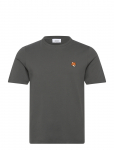 Maison Kitsune - Fox Head Regular Tee-Shirt - L&uuml;hikeste varrukatega - M
