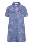 Billieblush - Denim Dress - L&uuml;hikeste varrukatega vabaajakleidid - 104
