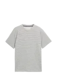 Tom Tailor - Striped T-Shirt - L&uuml;hikeste varrukatega - S
