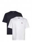 ONLY & SONS - Osjfred Life Rlx Ss Label Tee 2-Pack - L&uuml;hikeste varrukatega - 122-128