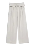 Laagam - Leia Sand Flow Pants - Lai jalg - S