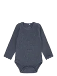 Fixoni - Body Ls Melange Rib - Pikkade varrukatega - 80