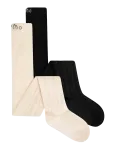 Minymo - 2-Pack Stockings W. Pattern - Sukkp&uuml;ksid - 80\86