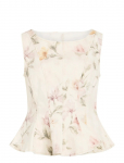 Vila - Vichia S/L Peplum Top - Varrukateta - 36