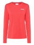 Swix - Pace Nts Long Sleeve Baselayer Top W - Spordi aluss&auml;rgid - XL
