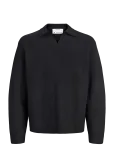 Jack & Jones - Jcolegacy Knit Split Neck Polo - Pikkade varrukatega kootud polos&auml;rgid - S