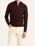 Morris - Merino John Zip - Poolpika lukuga džemprid - M