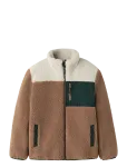 Name It - Nkmmacey Teddy Jacket Block - Fliisjakid - 140