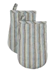 House Doctor - Kitchen Glove, Hdchef, Blue, Sand - Pajakindad - L:24CM.W:14CM
