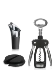 Innovine - Pro Winged Corkscrew 3-Piece Gift Set By Innovine - Pudeliavajad ja veinikorgid - ONE SIZE