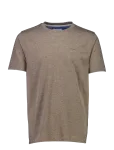 Bison - Basic O-Neck Tee With Small Bison Logo - L&uuml;hikeste varrukatega - XL