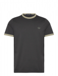 Fred Perry - Ringer T-Shirt - L&uuml;hikeste varrukatega - L