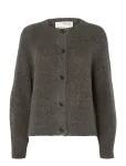 Selected - Slwlulu Ls Knit Short Cardigan Noos - Kardiganid - S
