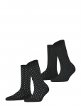 Esprit Socks - Fine Dot 2-Pack Sustainable With Pattern - Tavalised sokid - 39-42