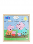 Gurli Gris - Peppa Pig - Wooden Puzzle - Mud - Puidust pusled - ONE SIZE