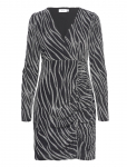 Vila - Vigopher L/S V-Neck Short Dress/Dc - L&uuml;hikesed kleidid - XS