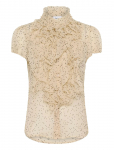 Saint Tropez - Liljasz Crinkle Ss Shirt - L&uuml;hikeste varrukatega - XXL