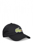 Lacoste - Cotton Twill Cap With Crocodile Badge - Nokam&uuml;tsid - ONE SIZE