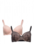 Dorina - Light Padded Chloe-2Pp Demi - Polsterdatud rinnahoidjad - 90 B