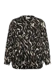 Kaffe Curve - Kcdiana Blouse - Pikkade varrukatega - 50