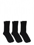 Mp Denmark - Fine Cotton Rib Socks 3-Pack - Tavalised sokid - 37/39
