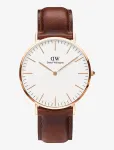 Daniel Wellington - Classic 36 St Mawes Rg White - Analoogkellad - 36 mm